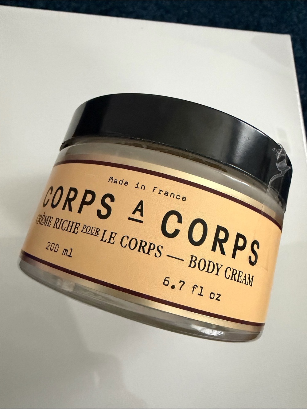 Corps A Corps Rich Body Cream — Peach Label